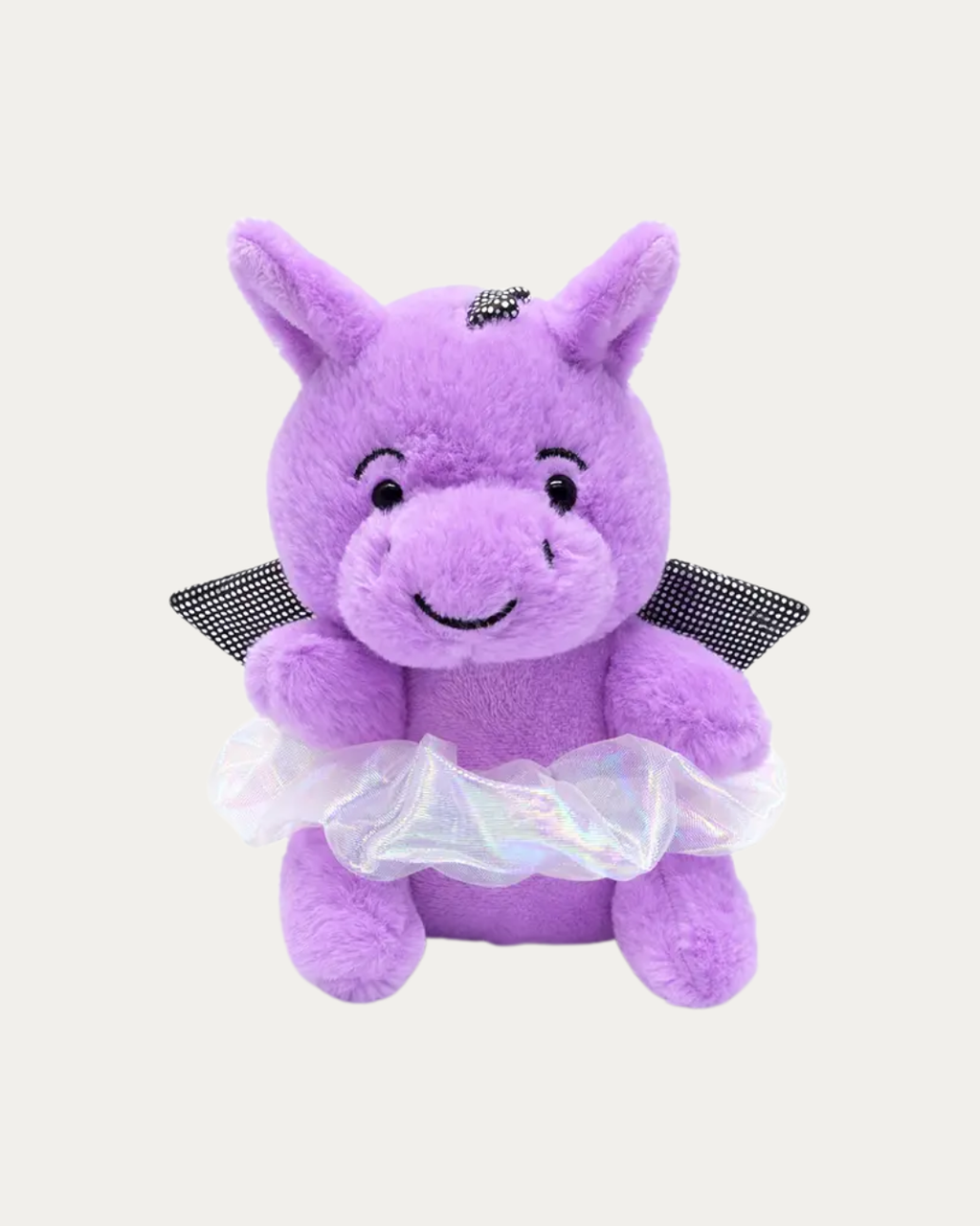 Mini Purple Ballerina Dragon Plush | Dance Recital Gift